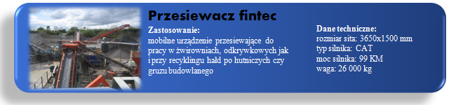 przesiewacz fintec